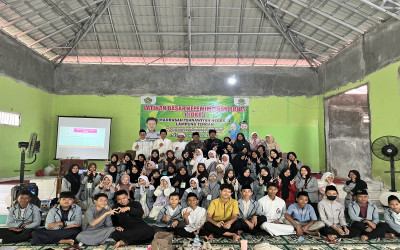 Membangun Jiwa Kepemimpinan Islami Dan Tangguh, MTsN 1 Lampung Tengah Gelar LDK Rohis Untuk Cetak Generasi Berkarakter